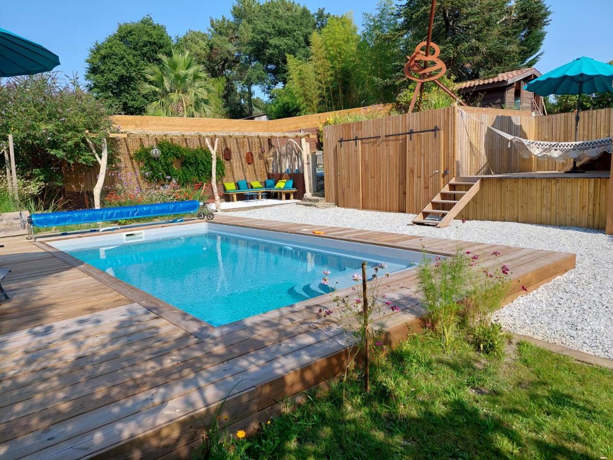 Villa Hossegor- 6 chambres - 5 salles de bains - piscine chauffée 5 mn des plages Soorts-Hossegor Esterno foto