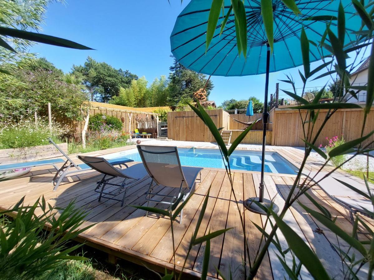 Villa Hossegor- 6 chambres - 5 salles de bains - piscine chauffée 5 mn des plages Soorts-Hossegor Esterno foto